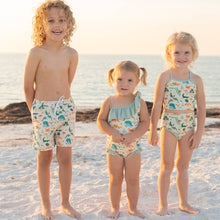 Load image into Gallery viewer, Emerson and Friends - Explore Florida Boys Swim Trunks
