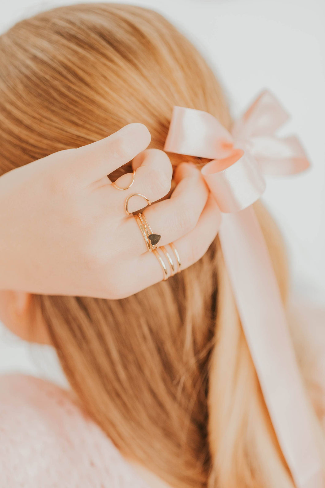 Hello Adorn - Triple Wrap Ring - 14k Gold Fill
