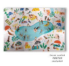 Load image into Gallery viewer, Carolyn Suzuki - POOL PARTY - Jigsaw Puzzle

