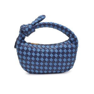 Urban Expressions - Lizbeth Woven Knot Clutch - Oatmilk