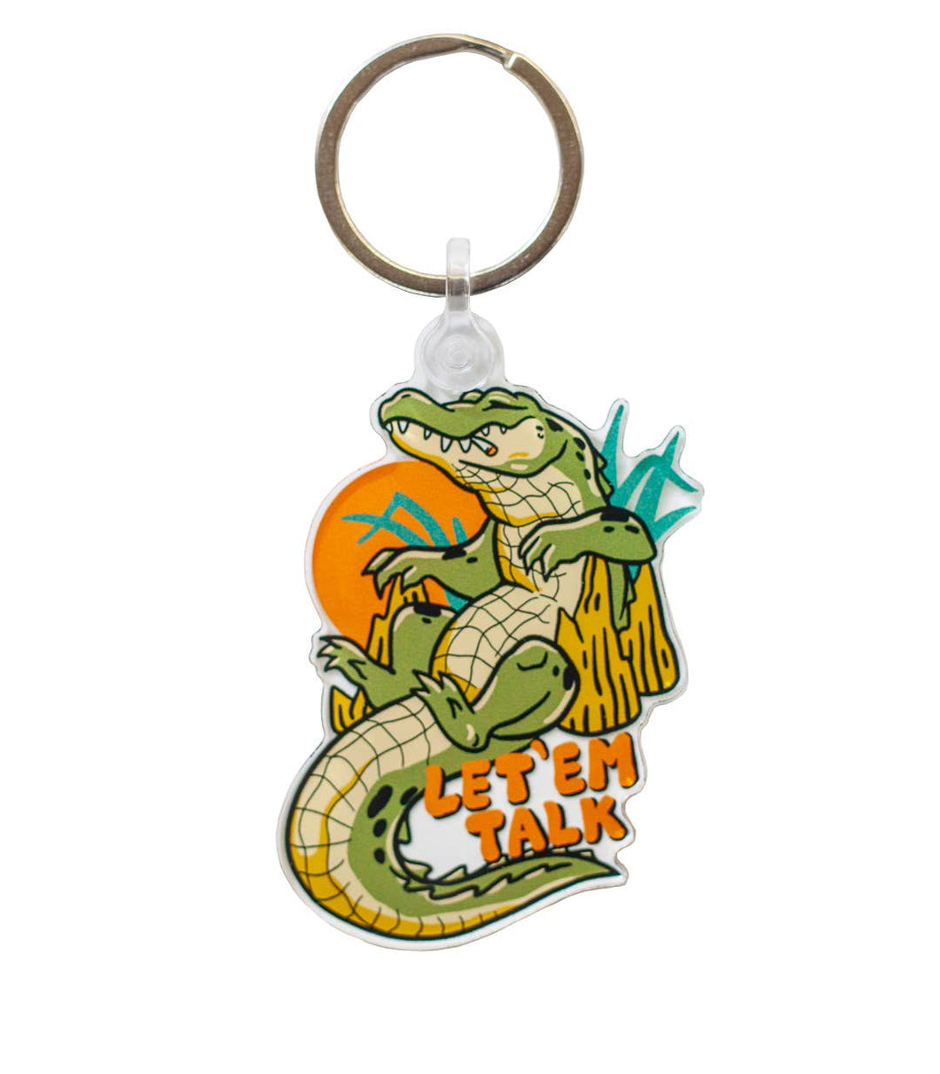 Freehand Goods - Let 'Em Talk Keychain