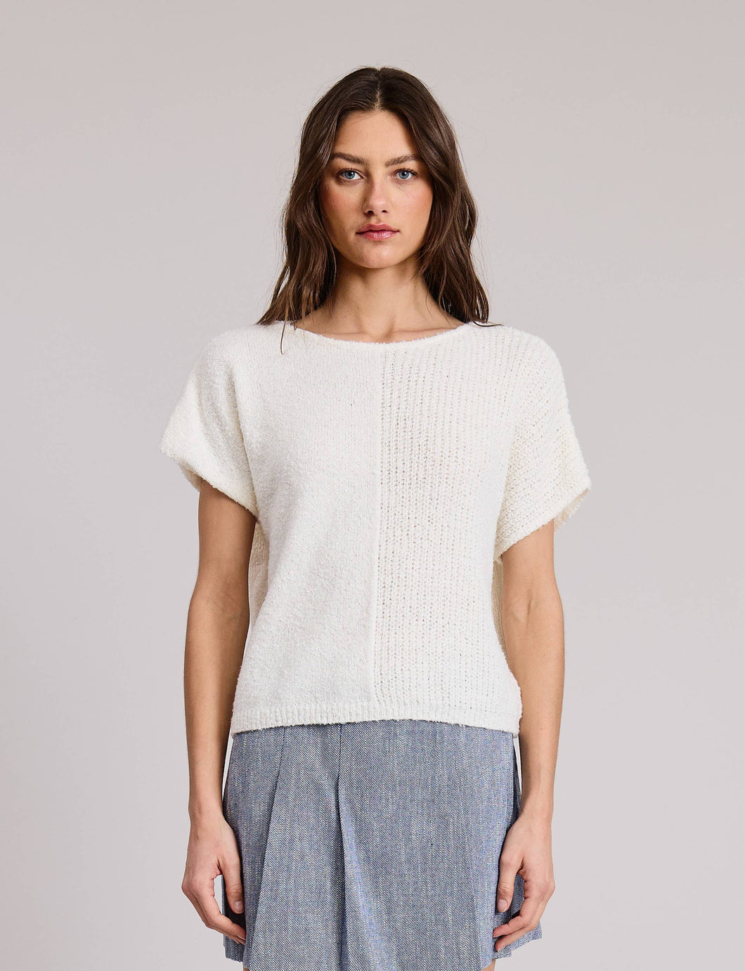 FLAT WHITE - Jolie Sweater Top