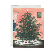 Load image into Gallery viewer, Red Cap Cards RCC - Tinsel Tree Card Set
