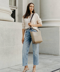 AALLYN - Jordan Bucket Bag - Wood Berry