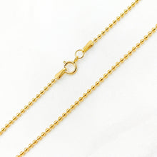 Load image into Gallery viewer, Tresor Jewelry Inc - 14k Gold Filled Ball Chain: 16 inch
