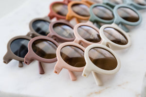 Babeehive Goods - Retro Sunglasses - Pink Cheetah