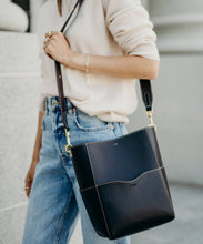 Load image into Gallery viewer, AALLYN - Jordan Bucket Bag - Wood Berry
