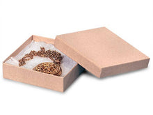 Load image into Gallery viewer, Nashville Wraps - Brown Kraft Jewelry Gift Boxes: 100 Pack / 4x4x1&quot;
