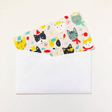Load image into Gallery viewer, Honeyberry Studios - Winter Kitties Tiny Notes
