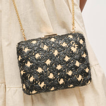 Load image into Gallery viewer, Urban Expressions - Samantha Evening Bag: Black Natural
