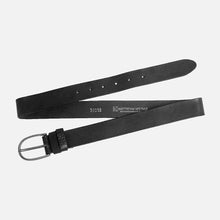 Load image into Gallery viewer, Amsterdam Heritage - Leather Belt Silver Buckle XS/S
