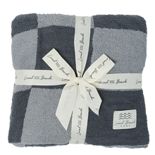 Load image into Gallery viewer, Local Beach - Checker Luxe Home Blanket
