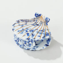 Load image into Gallery viewer, Adorro - Coastal Blue Seashell Claw Clip - Small
