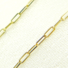 Load image into Gallery viewer, #18 Weld Magic 14K Gold Flat Paperclip Chain
