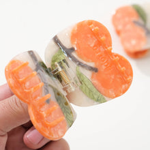 Load image into Gallery viewer, Adorro - Mandarin Orange Claw Clip - Small
