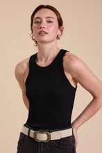 Load image into Gallery viewer, MIOU MUSE - CLASSIC RIBBED TANK TOP- White
