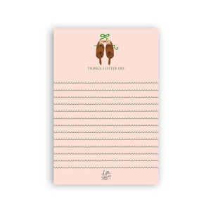 Little Love Press - Things I Otter Do Notepad