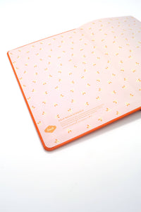 Denik - Daisy Embroidered Hardcover Journal Notebook