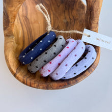 Load image into Gallery viewer, Adorro - Polka Dot Seamless Hair Ties
