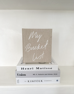 My Bucket List Journal