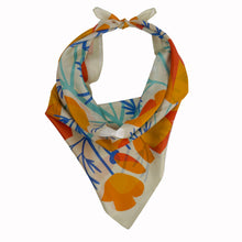 Load image into Gallery viewer, Voyager Silk - Silk Scarves - California Poppies Scarf | Silk Scarf | Women's Bandana: 26" x 26"
