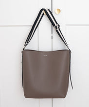 Load image into Gallery viewer, AALLYN - Jolina Bucket Tote - Olive/Gold
