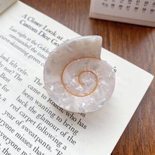 Load image into Gallery viewer, Adorro - Swirl Shell Claw Clip
