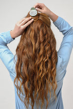 Load image into Gallery viewer, WINONA IRENE - Ladon Light Green Spiral Garden Snake Small Hair Claw
