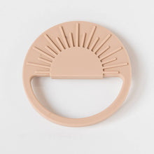 Load image into Gallery viewer, Babeehive Goods - Sunburst Teething Toy - Duck Egg Blue
