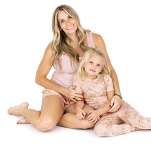 Load image into Gallery viewer, Emerson and Friends - Spring Meadow Womens Bamboo Shorts: Pink/Multi / L

