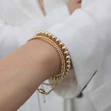 Load image into Gallery viewer, Katie Waltman Jewelry - GOLD FILLED BEADED BRACELETS: 4MM
