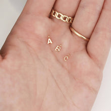 Load image into Gallery viewer, WJW - Permanent Jewelry 14K Solid Gold Initial Charms: Y

