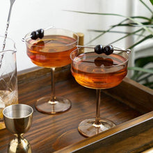 Load image into Gallery viewer, Twine Living - Tulip Cocktail Coupes - Set of 2
