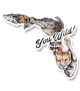 Freehand Goods - Florida You Wild Sticker