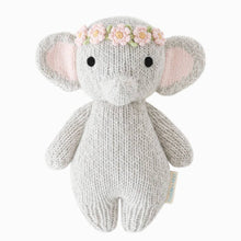 Load image into Gallery viewer, Cuddle + Kind Baby elephant- Flower Crown
