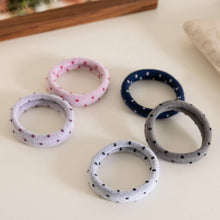 Load image into Gallery viewer, Adorro - Polka Dot Seamless Hair Ties
