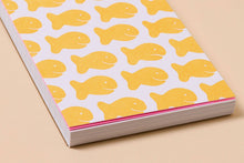 Load image into Gallery viewer, And Here We Are - Goldfish Cracker Notebook

