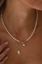 Load image into Gallery viewer, Katie Waltman Jewelry - PEARL INITIAL CHARM
