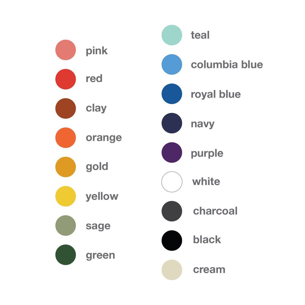 Acme Local - Starlite Script Customizable Sticker: Cream / Regular / Orange