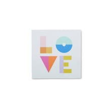 Load image into Gallery viewer, Ampersand Design Studio - Colorblock Love Sticker
