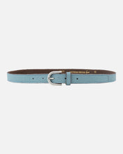 Load image into Gallery viewer, Amsterdam Heritage- Soft Skinny Leather Belt: Camel- XS/S

