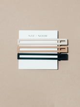 Load image into Gallery viewer, NAT + NOOR - Yarrow Hair Clips- Cacao

