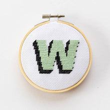 Load image into Gallery viewer, Cotton Clara Craft Kits &amp; Supplies - Monogram Alphabet Cross Stitch Kit
