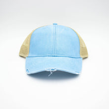 Load image into Gallery viewer, Trucker Hat- Sky Blue- 727
