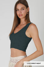 Load image into Gallery viewer, NIKIBIKI - Lace V Neck Tank Top ALL COLORS
