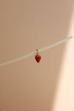 Load image into Gallery viewer, Katie Waltman Jewelry - STRAWBERRY ENAMEL CHARM
