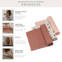 Load image into Gallery viewer, Parker Baby Co. - Butterfly Swaddle Set
