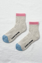 Load image into Gallery viewer, Le Bon Shoppe - Color Block Girlfriend Socks : Black Coffee
