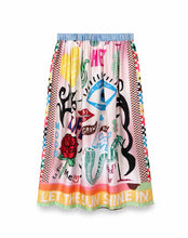 Load image into Gallery viewer, Me369 - Alexa Printed Midi Skirt - Tattoo

