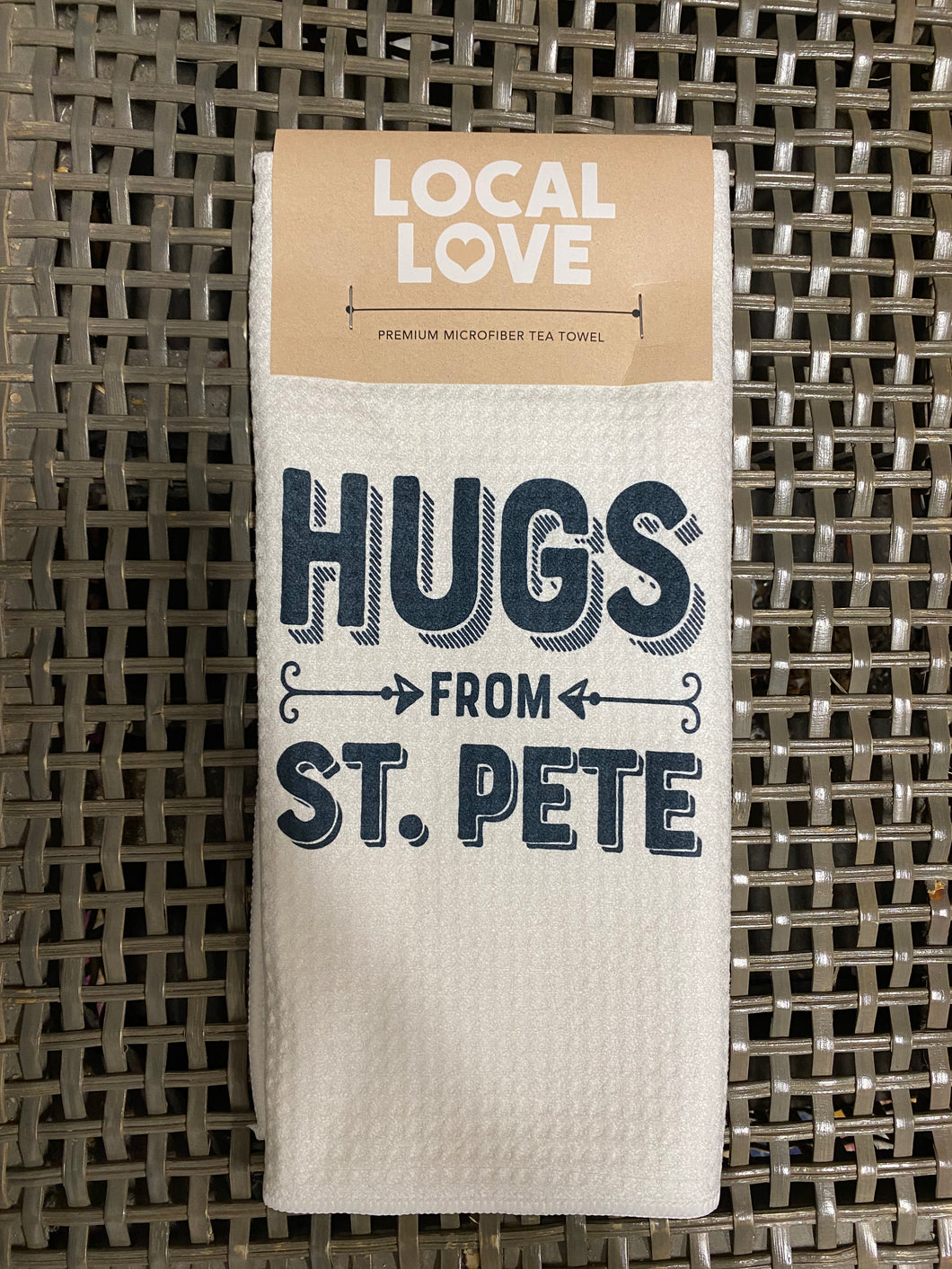 Hugs from St. Pete Tea Towel